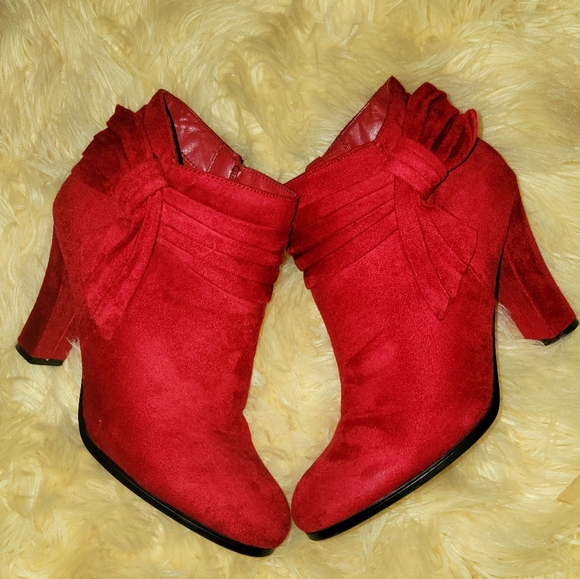 Impo Shoes - Red Booties